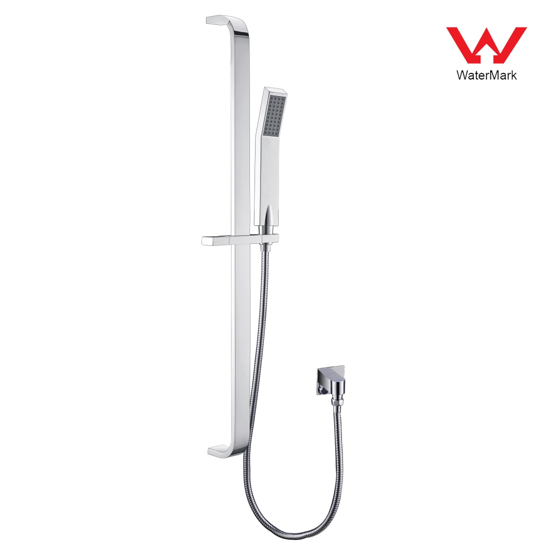 DA610016CP certifikované sprchové sady Watermark, posuvná sprchová sada;