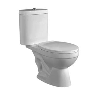 YS22206T 2dílná keramická toaleta, sifonová toaleta s uzavřeným závěsem S-trap;