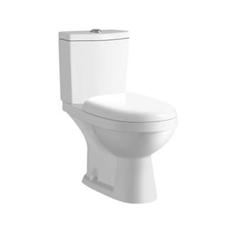 YS22211P 2dílná keramická toaleta, splachovací toaleta s uzavřeným P-trapem;