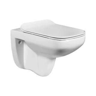YS22212HR Závěsné keramické WC, Rimless Závěsné WC, splachovací;
