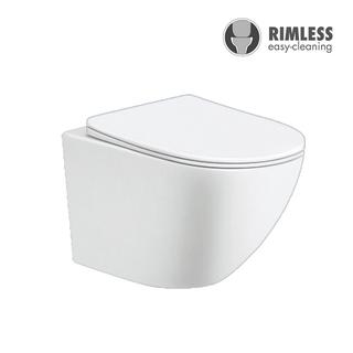 YS22216H Závěsné keramické WC, Rimless Závěsné WC, splachovací;