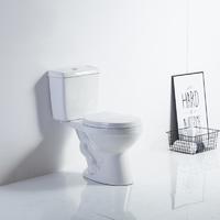 YS22235 2dílná keramická toaleta, sifonová toaleta s uzavřeným závěsem S-trap;