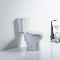 YS22236 2dílná keramická toaleta, sifonová toaleta se sifonovým uzávěrem S-trap;