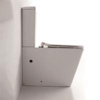 YS22251P 2dílné keramické klozet Rimless, splachovací záchod P-trap;