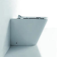 YS22268F Samostatně stojící keramická toaleta, Rimless, P-trap splachovací toaleta;