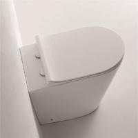 YS22268F Samostatně stojící keramická toaleta, Rimless, P-trap splachovací toaleta;