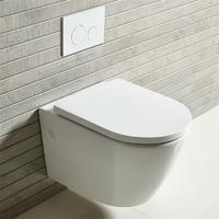 YS22268H Závěsné keramické WC, Rimless Závěsné WC, splachovací;
