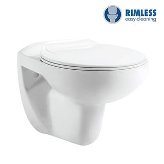 YS22269HR Závěsné keramické WC, Rimless Závěsné WC, splachovací;