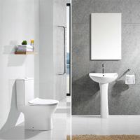 YS22270P 2dílná keramická toaleta Rimless, splachovací toaleta P-trap;