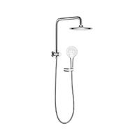 YS429+YS31405+YS31138TX Mosazná horní sprcha s tlačítkovým spínačem sprchové rameno a ruční sprcha