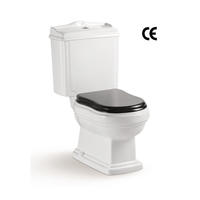 YS22209S Retro design 2dílná keramická toaleta, splachovací toaleta s P-trap;