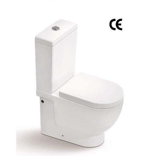 YS22214S Retro design 2dílná keramická toaleta, splachovací toaleta s P-trap;