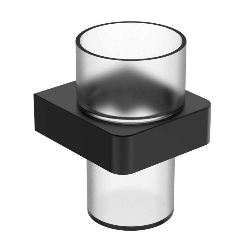 20784-MB Koupelnové doplňky, držák pohárku, zinek/mosaz/SUS držák pohárku a skleněný pohár;