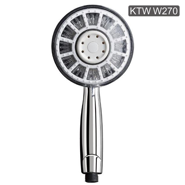 YS31103 KTW W270 certifikovaný, ABS ruční sprcha, mobilní sprcha, LED ruční sprcha