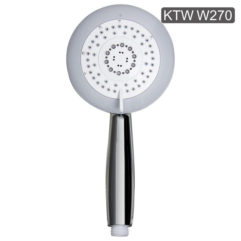 YS31113 KTW W270 certifikovaný, ABS ruční sprcha, mobilní sprcha, LED ruční sprcha
